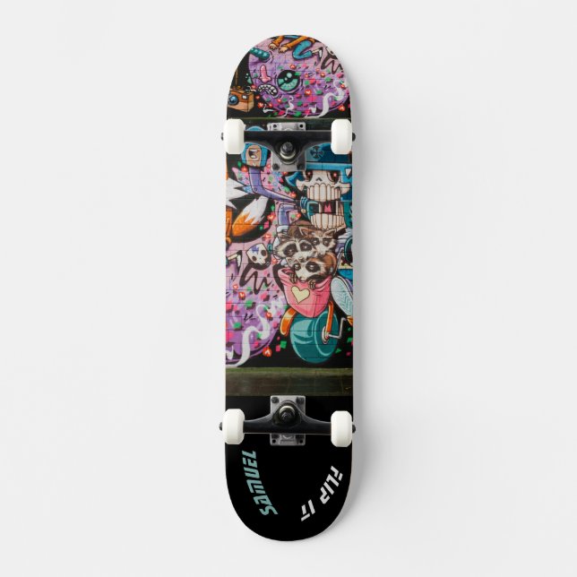 Graffiti Fun Skateboard (Anverso)