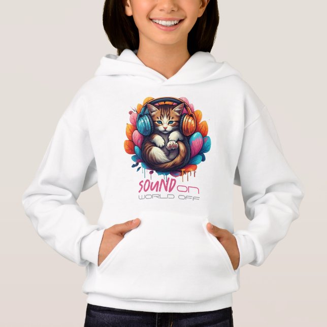 Graffiti Kitten Vibe Appartal - texto Personalizad (Anverso)