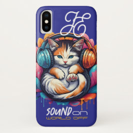 Graffiti Kitty Vibe Funda - Calico