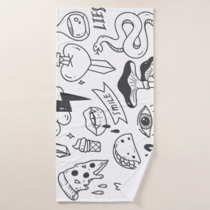 Graffiti lindo: Conjunto de arte Doodle.