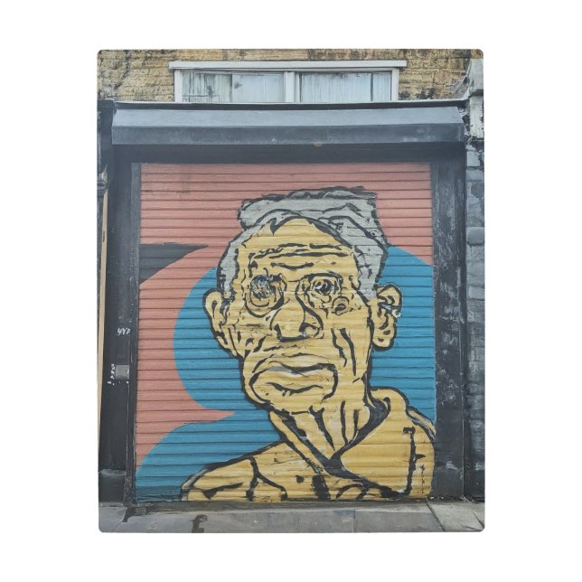 Graffiti londinense Sage Resumen del arte callejer (Anverso)