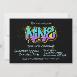 Graffiti Nueve Invitaciones