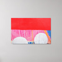 Graffiti rojo y blanco - Colección de arte calleje