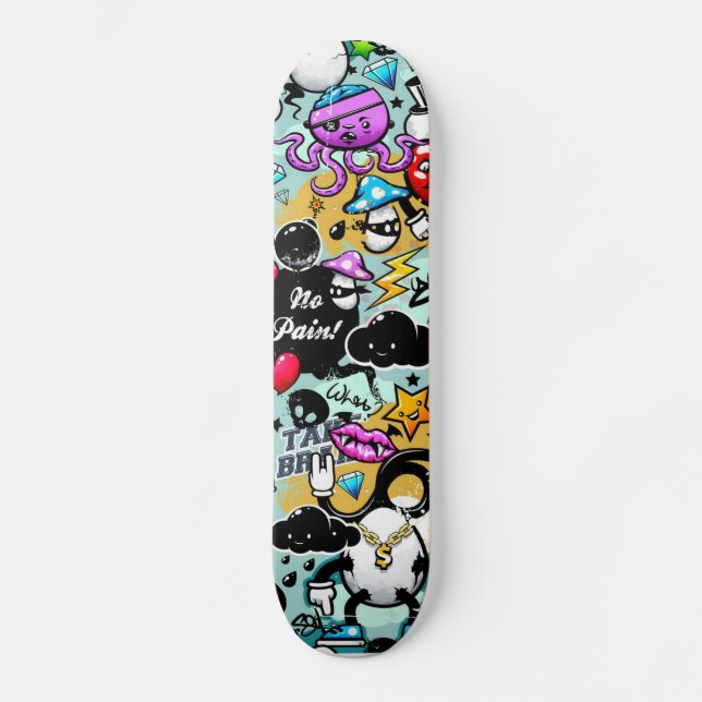 Graffiti Skateboard (Anverso)