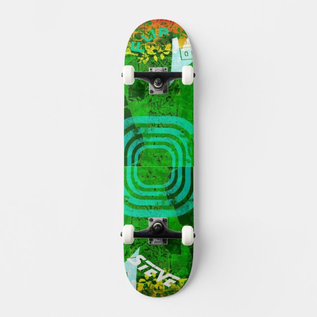 Graffiti Skateboard para personalizar (Anverso)