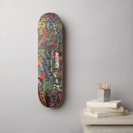 Graffiti Skateboard para personalizar con tu nombr