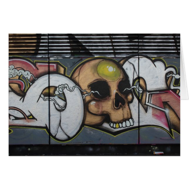 Graffiti Skull (Anverso (Horizontal))