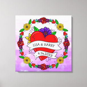 Graffiti tatutto estilo arte Boda novia y Groom