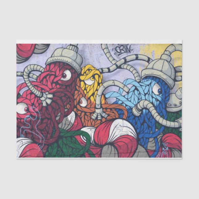 Graffiti Urban 24-2 Papel de tono de desunión (Anverso)