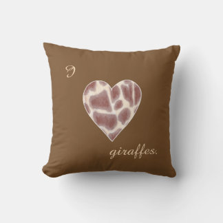 Grafías de corazón almohadas reversibles