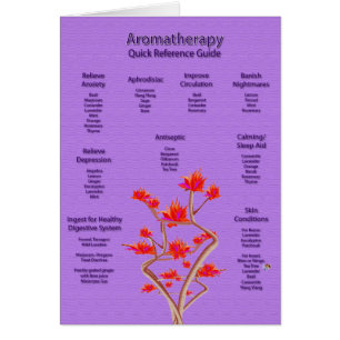 Gráfica de aromaterapia en Lavender