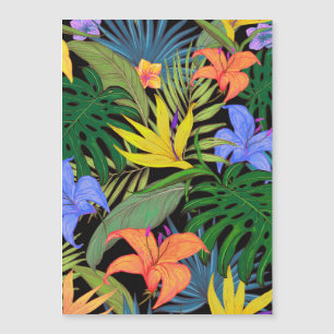 Gráfica de flor tropical Hawai Aloha