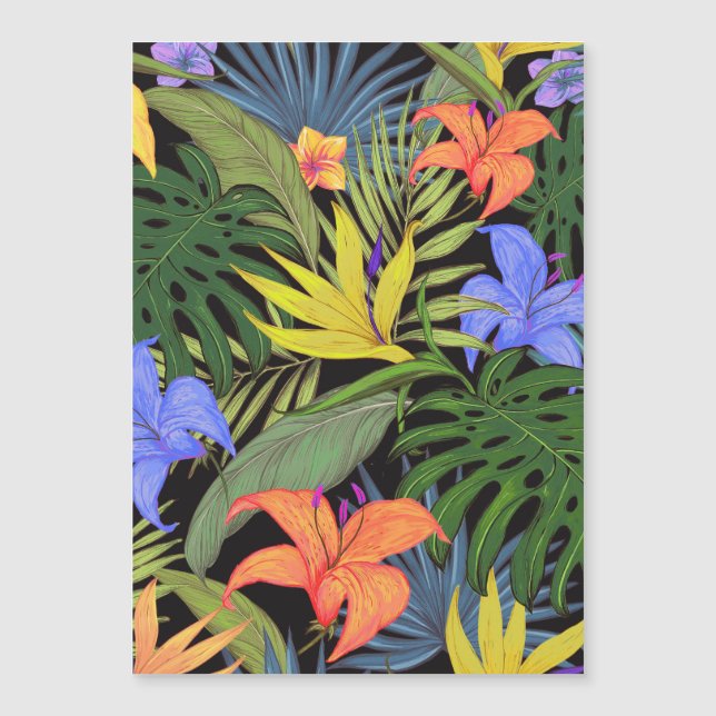 Gráfica de flor tropical Hawai Aloha (Anverso)