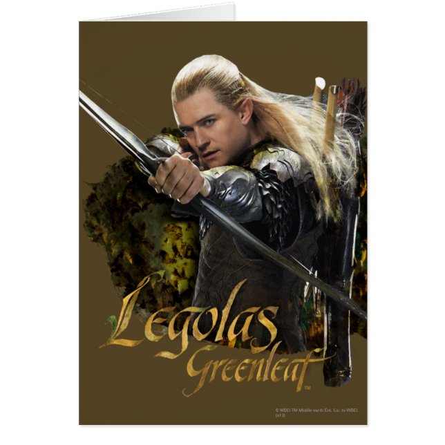 Gráfica de paro de dibujos de LEGOLAS GREENLEAF™ (Frente)