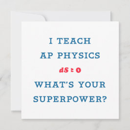 Gráfica de Superpoder del Profesor de Física AP