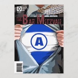 Gráfica invitación a Mitzvah Bar