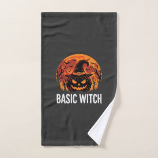 Gráfico Básico de Bruja Calabaza Luna de Halloween