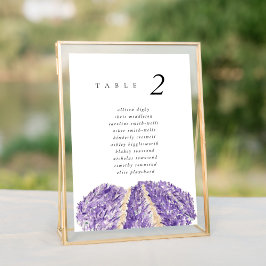 Gráfico de asientos Bodas de 5 x 7" de los campos