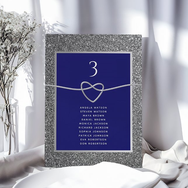 Gráfico de Asientos de Boda Azul Plata (Subido por el creador)