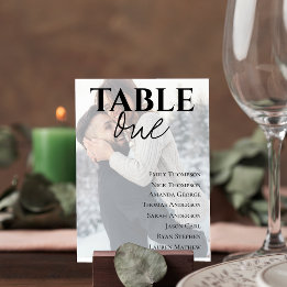 Gráfico de asientos de mesa del Boda fotográfico F