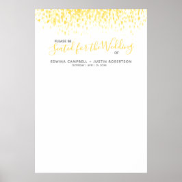 Gráfico de asientos en blanco de plantilla de arte