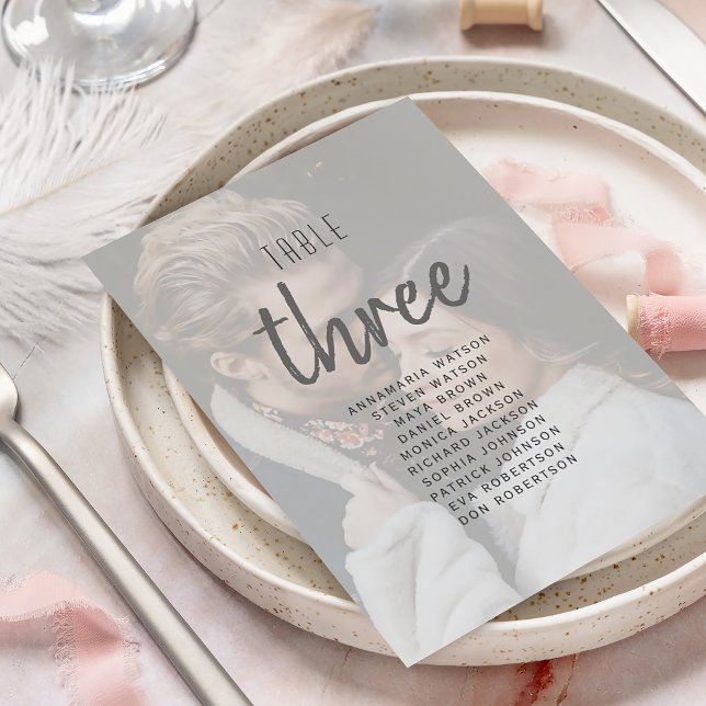 Gráfico de asientos fotográficos Bodas modernos (Subido por el creador)