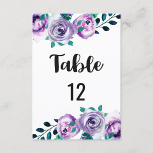 Gráfico de Asientos Número de Mesa de Boda Mint & 