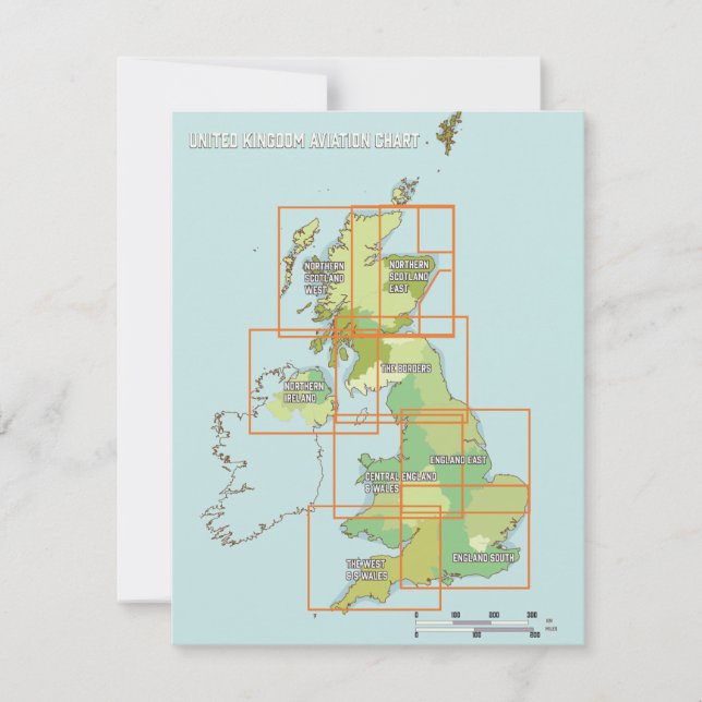 Gráfico de aviación del Reino Unido (Anverso)