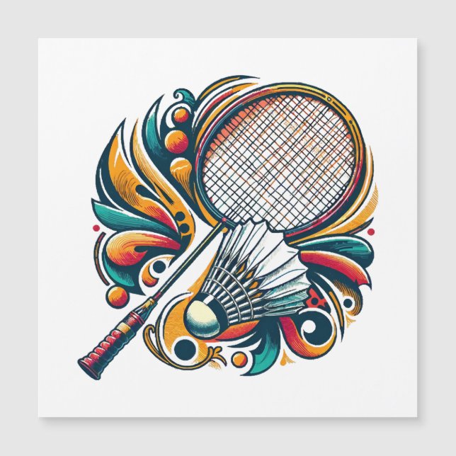 Gráfico de bádminton (Anverso)