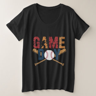 Gráfico de béisbol en el Día del Juego