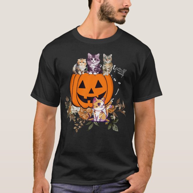 Gráfico de caída rústica de la camiseta de parche  (Anverso)