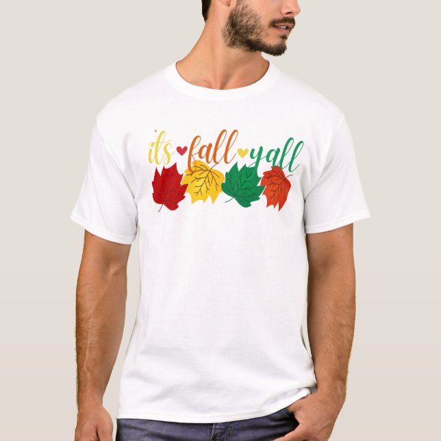 Gráfico de Caídos: camiseta de otoño (Anverso)
