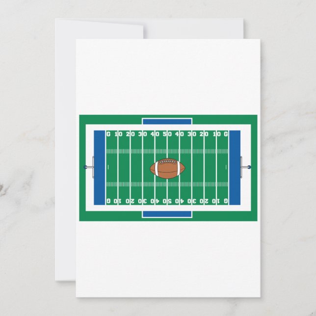gráfico de campo de fútbol de hierro de cuadrícula (Anverso)