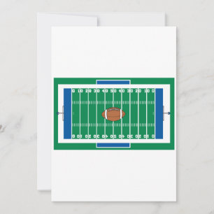 gráfico de campo de fútbol de hierro de cuadrícula
