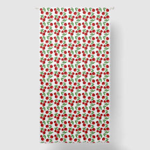 Gráfico de cerezas rojas en todo el patrón 50x96 p