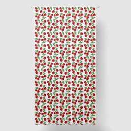 Gráfico de cerezas rojas en todo el patrón 50x96 p