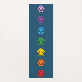 Gráfico de chaqueta de color yoga mat Lotus