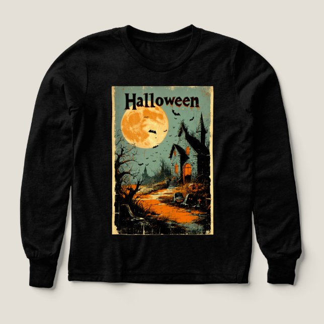 Gráfico de Halloween - Estilo Poster de los años 6 (Diseño frontal)