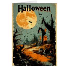 Gráfico de Halloween - Estilo Poster de los años 6