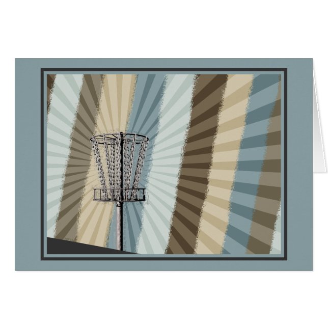Gráfico de la cesta de golf de disco (Anverso (Horizontal))