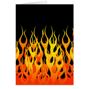 Gráfico de llamas de Carreras caliente