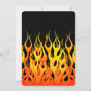 Gráfico de llamas de Carreras caliente