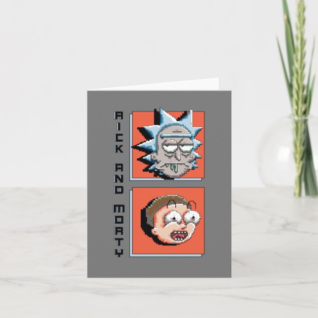 Gráfico de Pixelverse Rick y Morty Panel (Anverso)