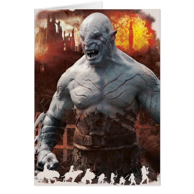 Gráfico de silueta de Azog & Orcs (Frente)