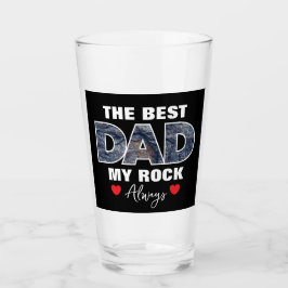 Gráfico "El mejor papá, mi rock siempre ama"