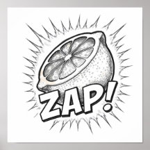 Gráfico Explosivo de Arte Pop: Celoso Zest de Zapp