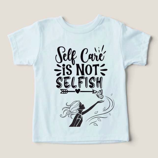 Gráfico Inspirador "El autocuidado no es egoísta" (Diseño delantero )