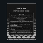 Gráfico monocromo, publicidad del diseñador gráfic<br><div class="desc">Monocromo Gráfico,  Diseñador Gráfico Anuncio Volantes De La Tienda De Tarjetas De Negocios.</div>
