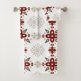 Gráfico nórdico de oro rojo azul escandinavo