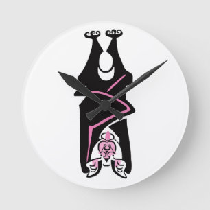 Gráfico original - BAT Crazy - reloj redondo